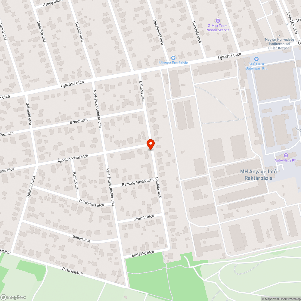 Elmaradt aszfaltozás bejelentés helye