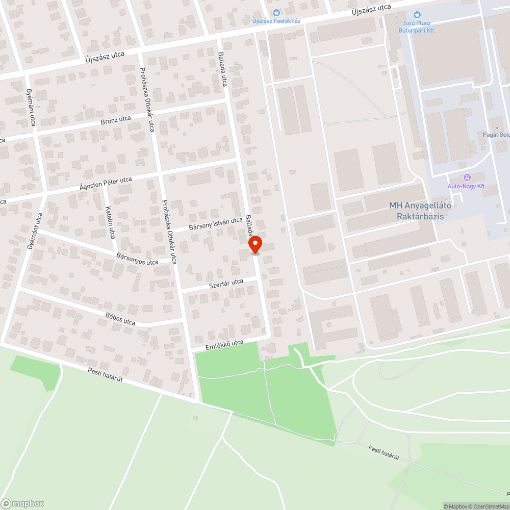 Kábel bejelentés helye