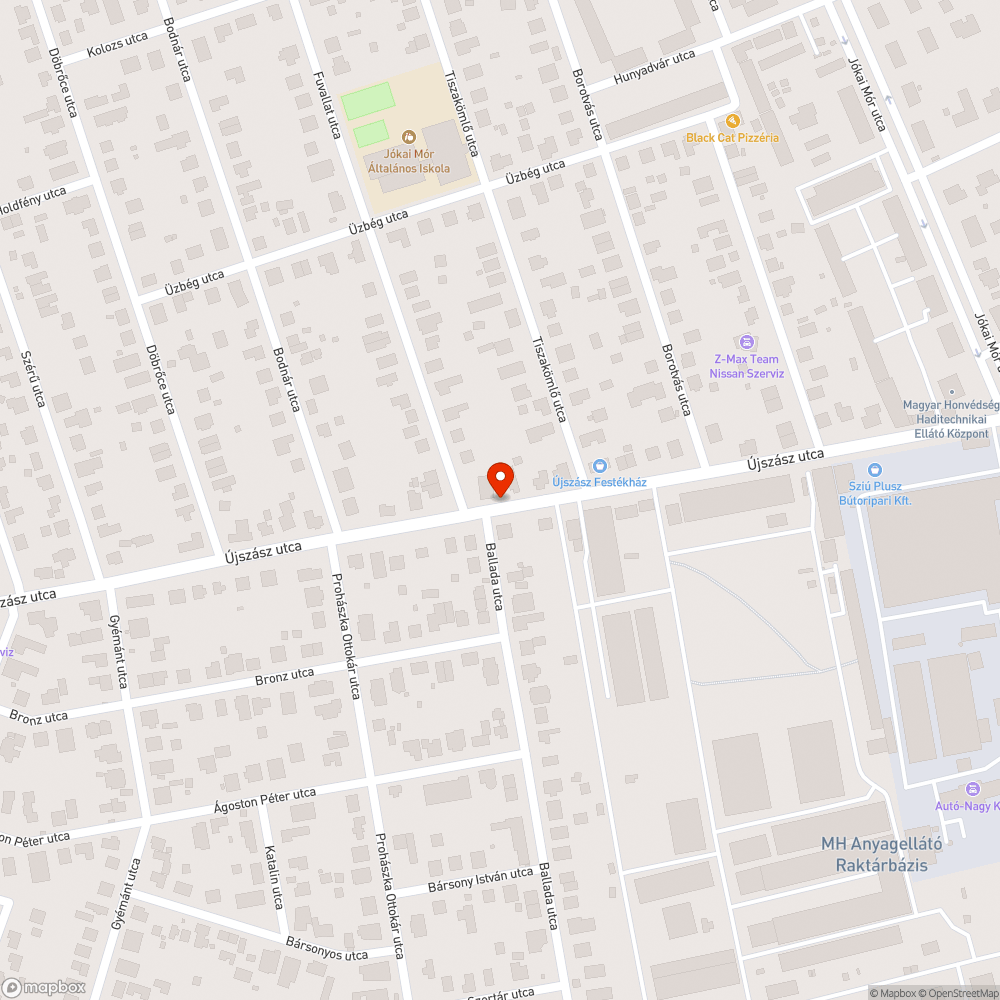 Besüllyedt bejelentés helye