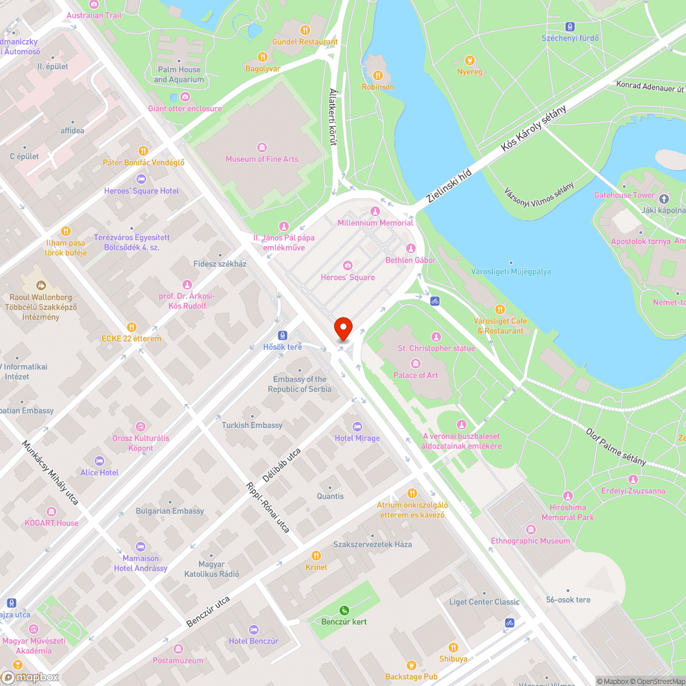 Hiányzó fényterelő bejelentés helye