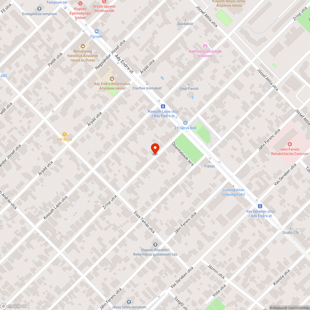 Lelógó vezeték, balesetveszélyes bejelentés helye