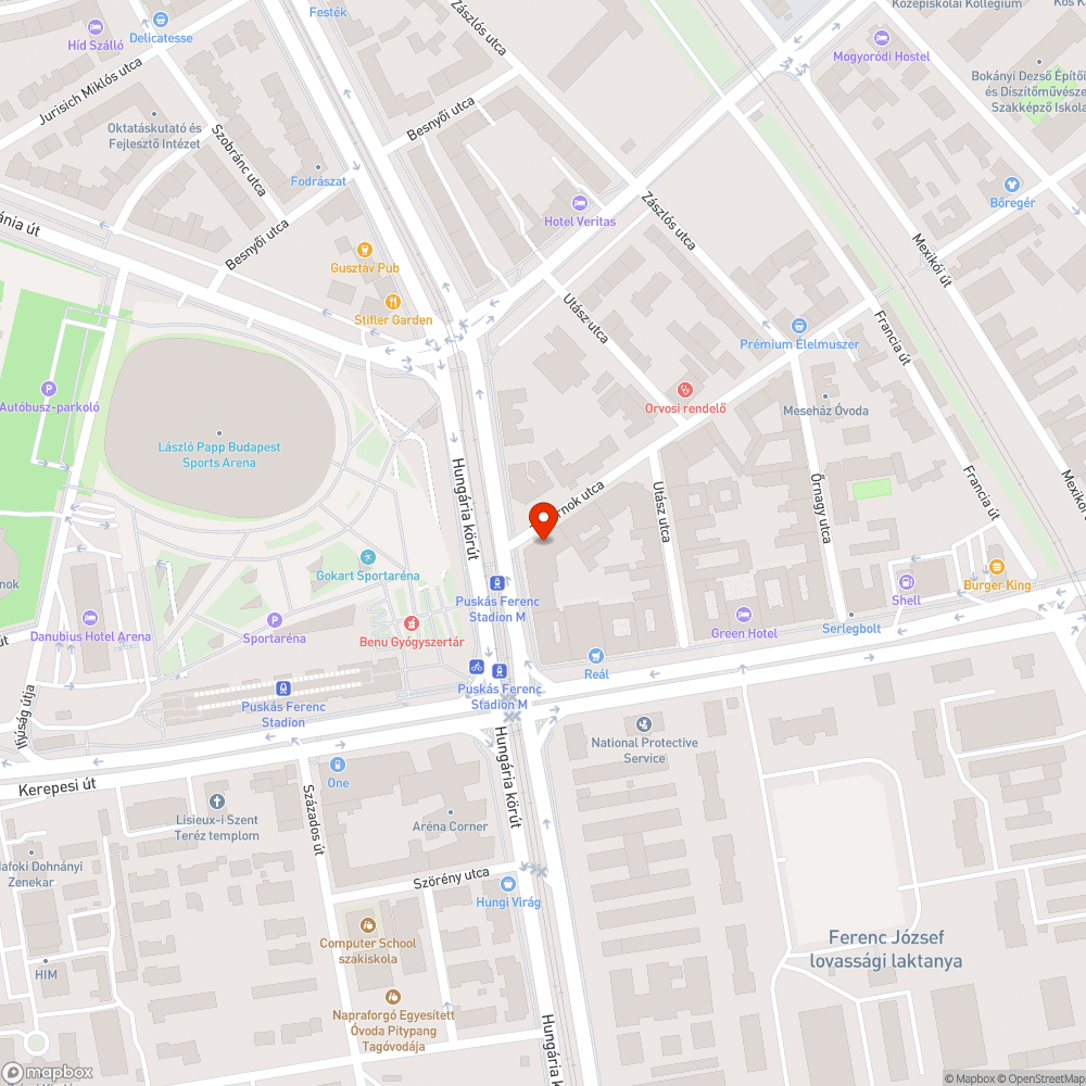 Lyukas, repedt fedlap bejelentés helye