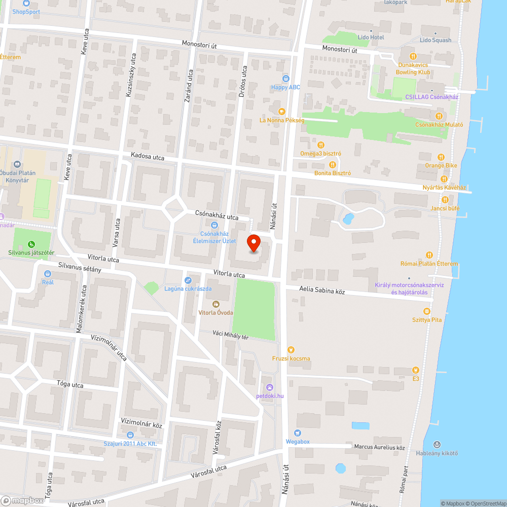 Kettétört fa bejelentés helye