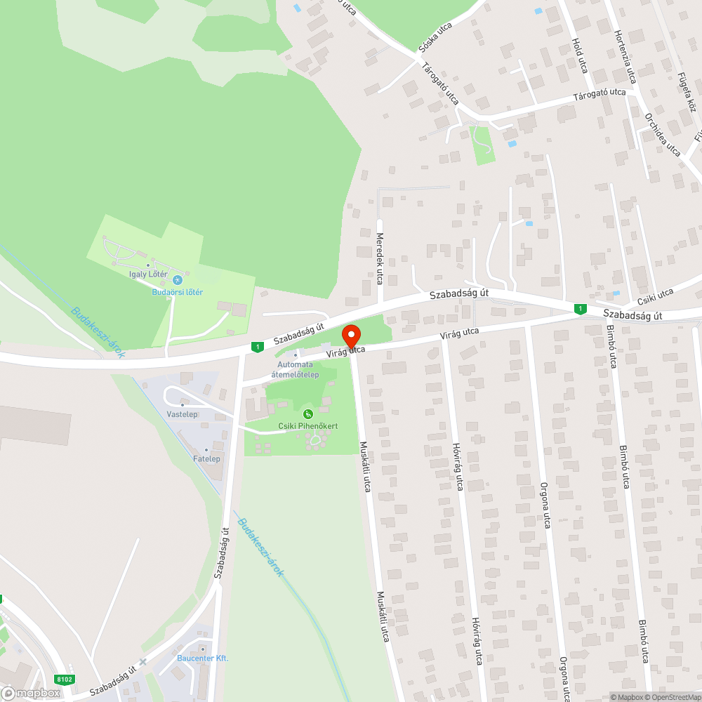 Kidőlő tábla bejelentés helye