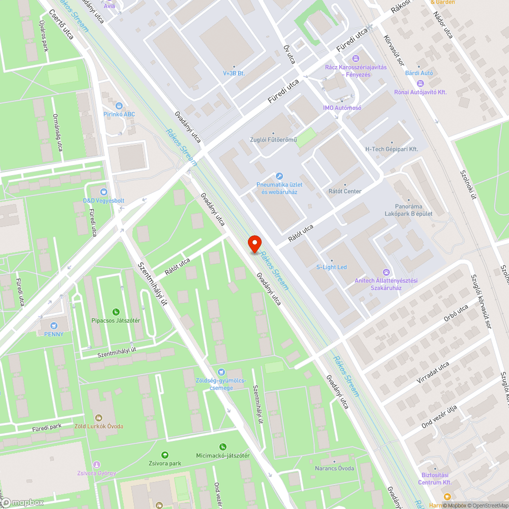 Roncs bejelentés helye