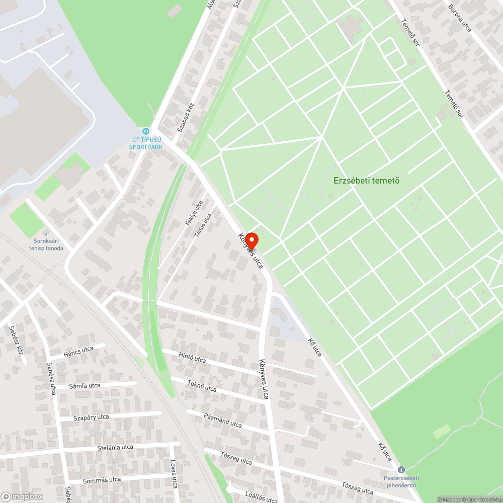 Elhanyagolt, szemetes járda bejelentés helye