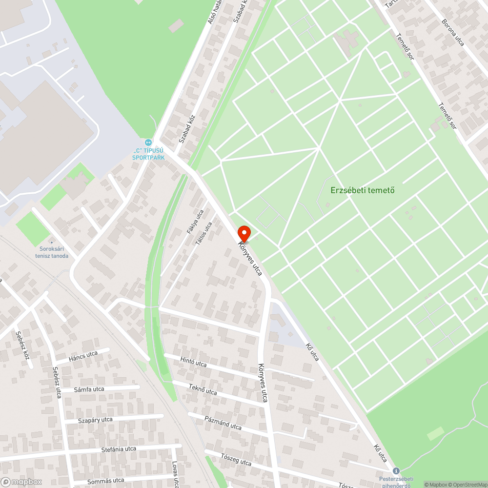 Macskatetem bejelentés helye