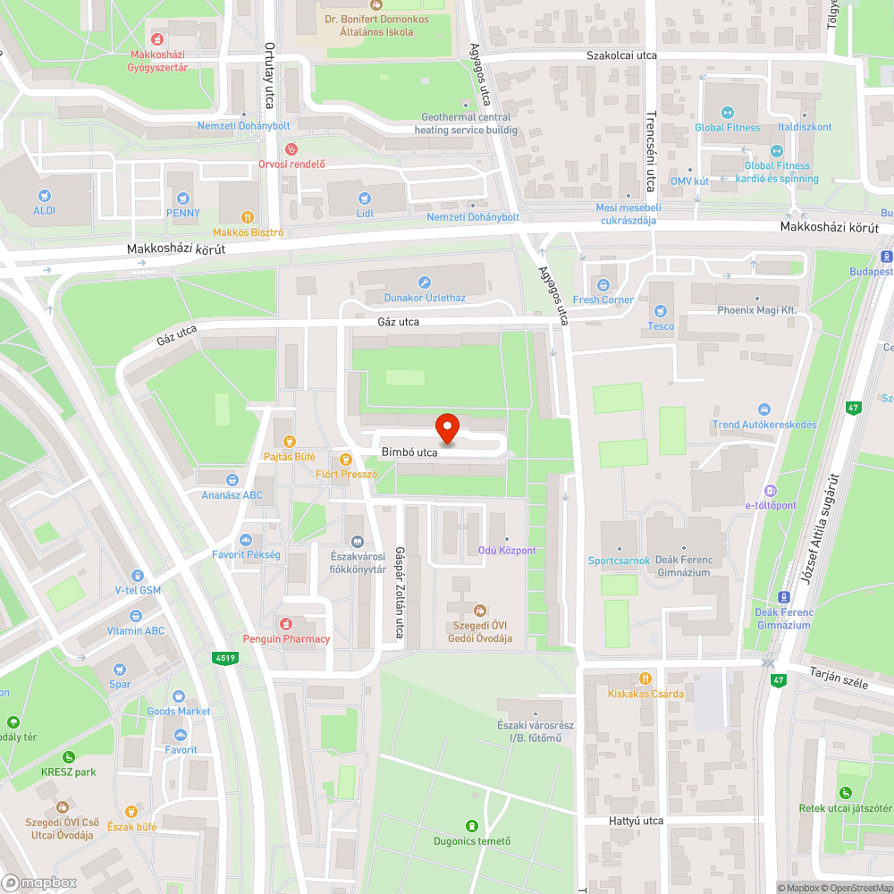 Rossz állapotú tűzcsap bejelentés helye