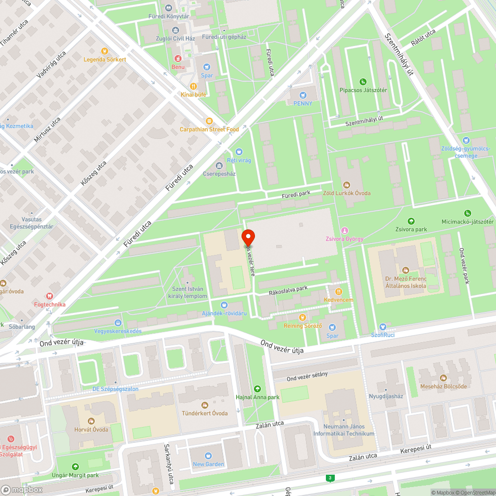 Szokásos Zugló bejelentés helye