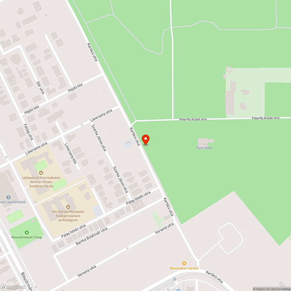 Balesetveszélyes aknafedél bejelentés helye