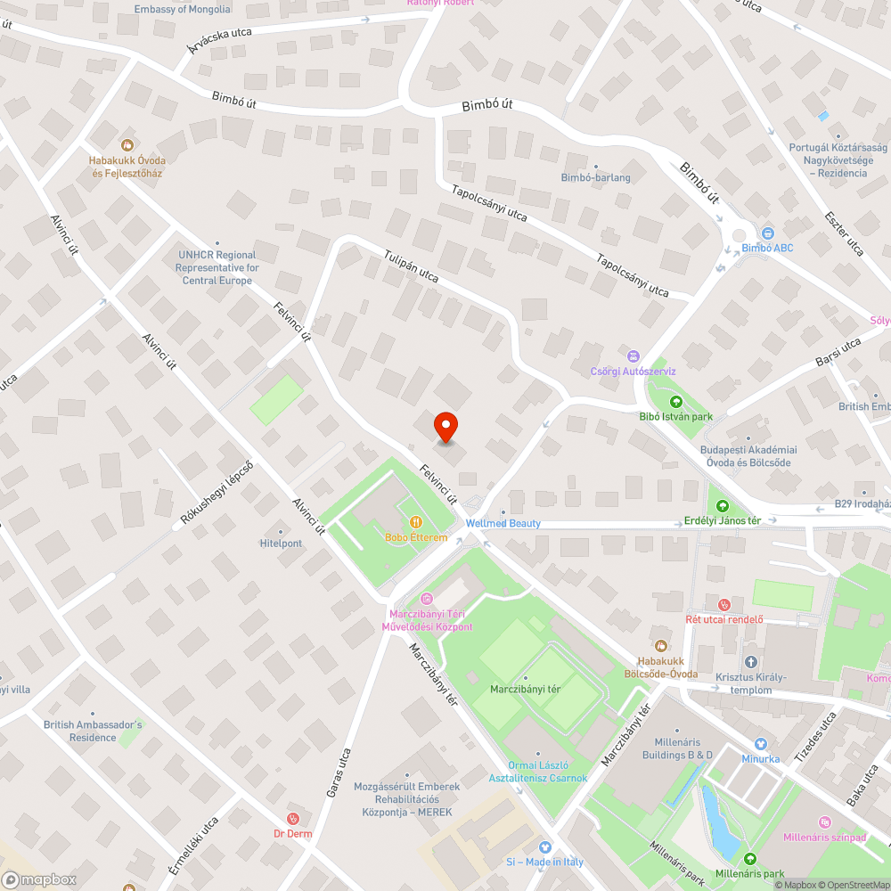 Nejlonzsák fa tetején bejelentés helye