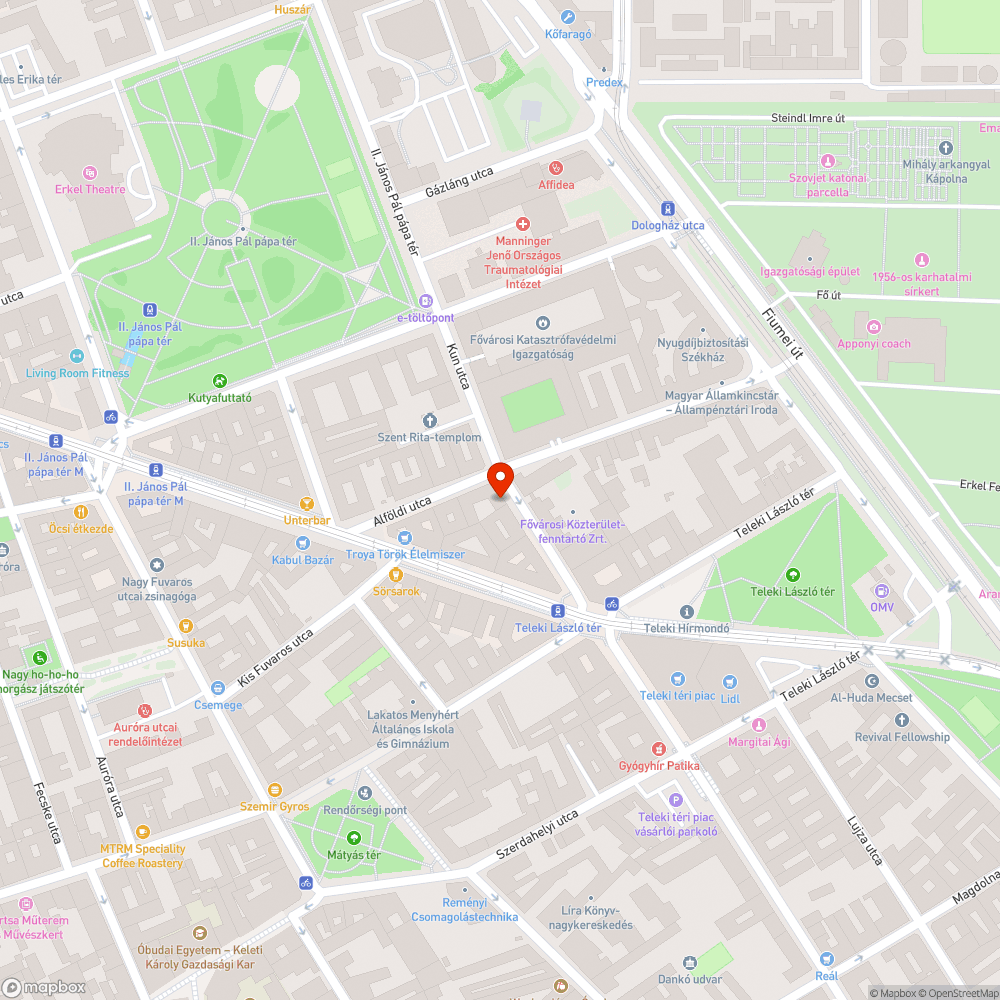 Hiányos közműfedlap bejelentés helye