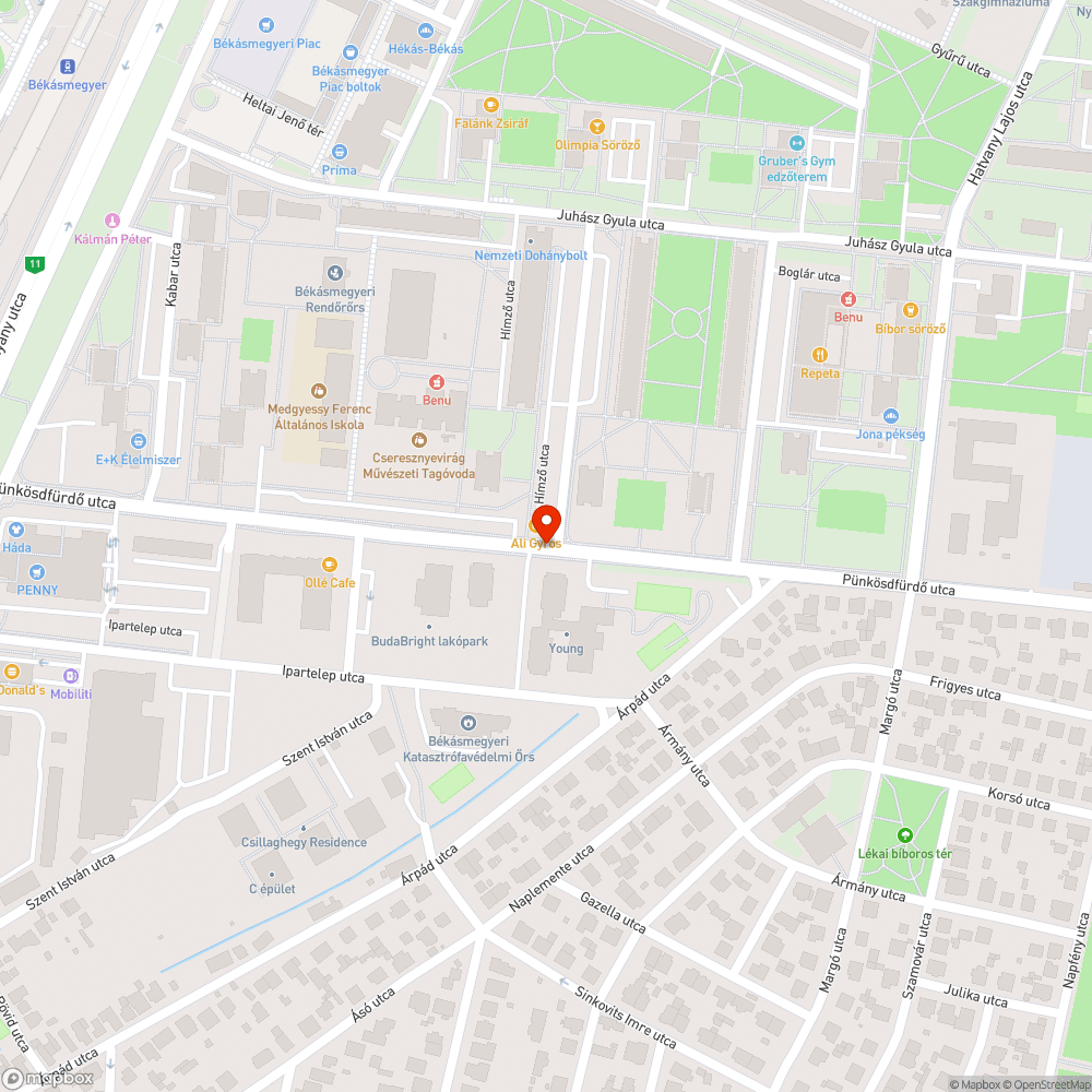 Járdán parkolás bejelentés helye