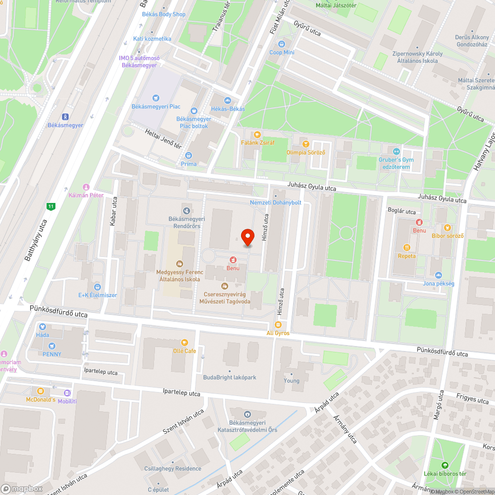 Lefordult bejelentés helye