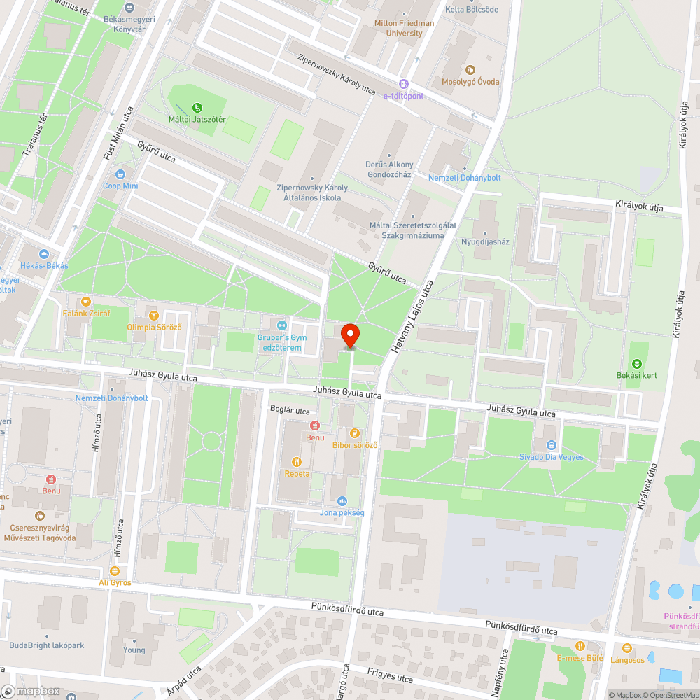 Zöldön parkoló autók bejelentés helye