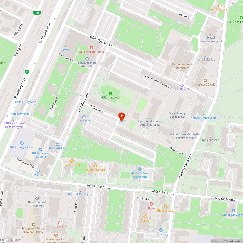 Kiégett, éppen világít bejelentés helye