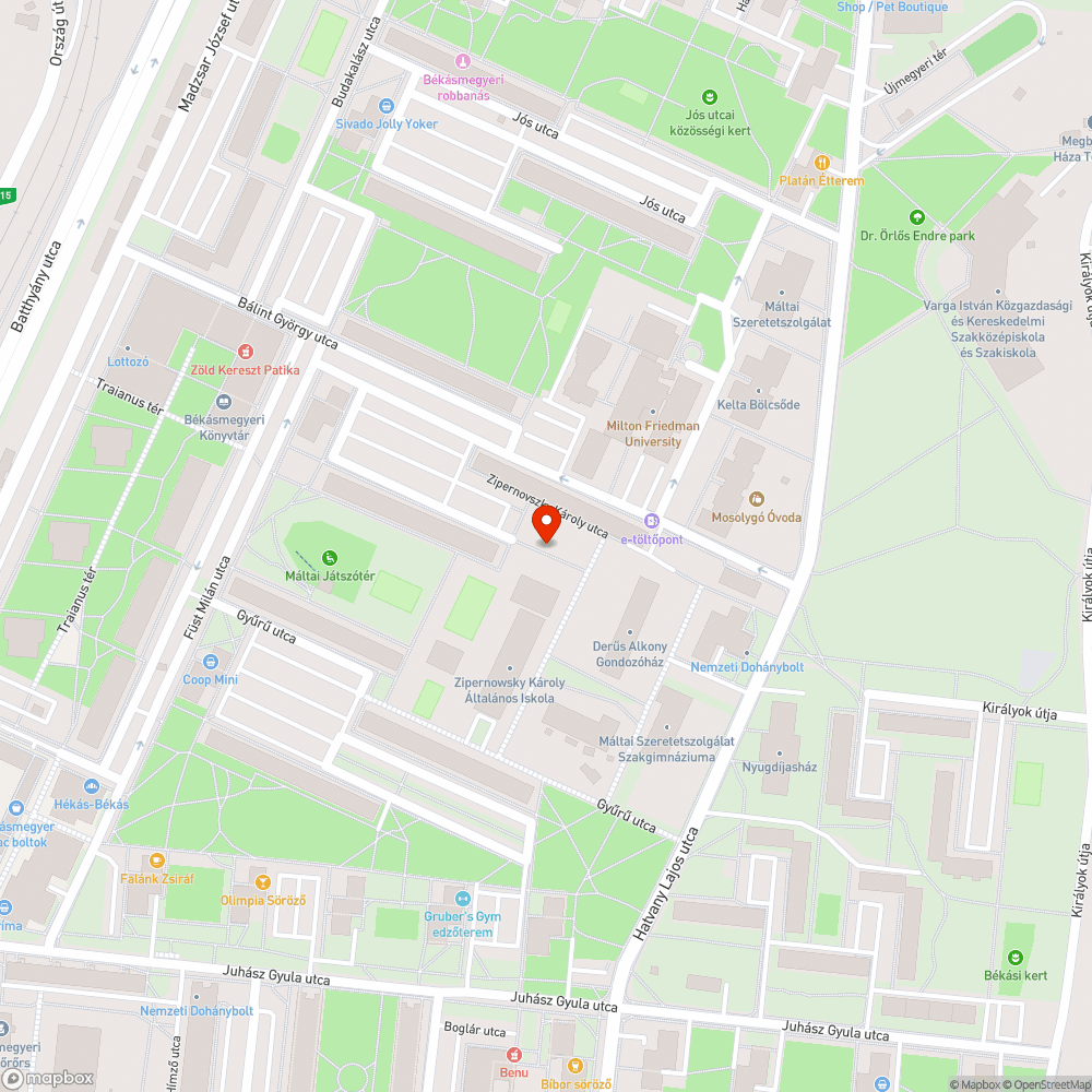 Járda felújítása bejelentés helye