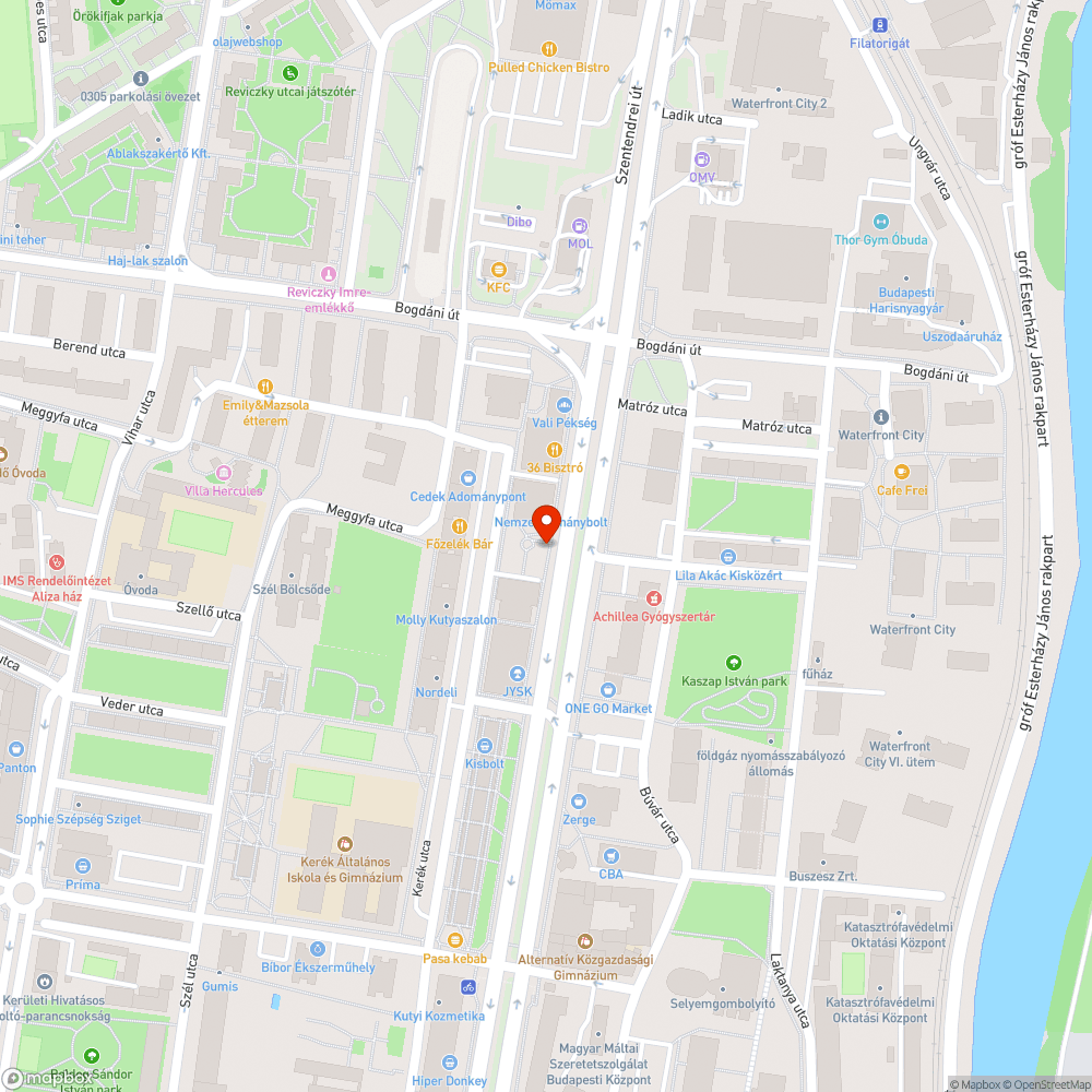 Graffiti bejelentés helye