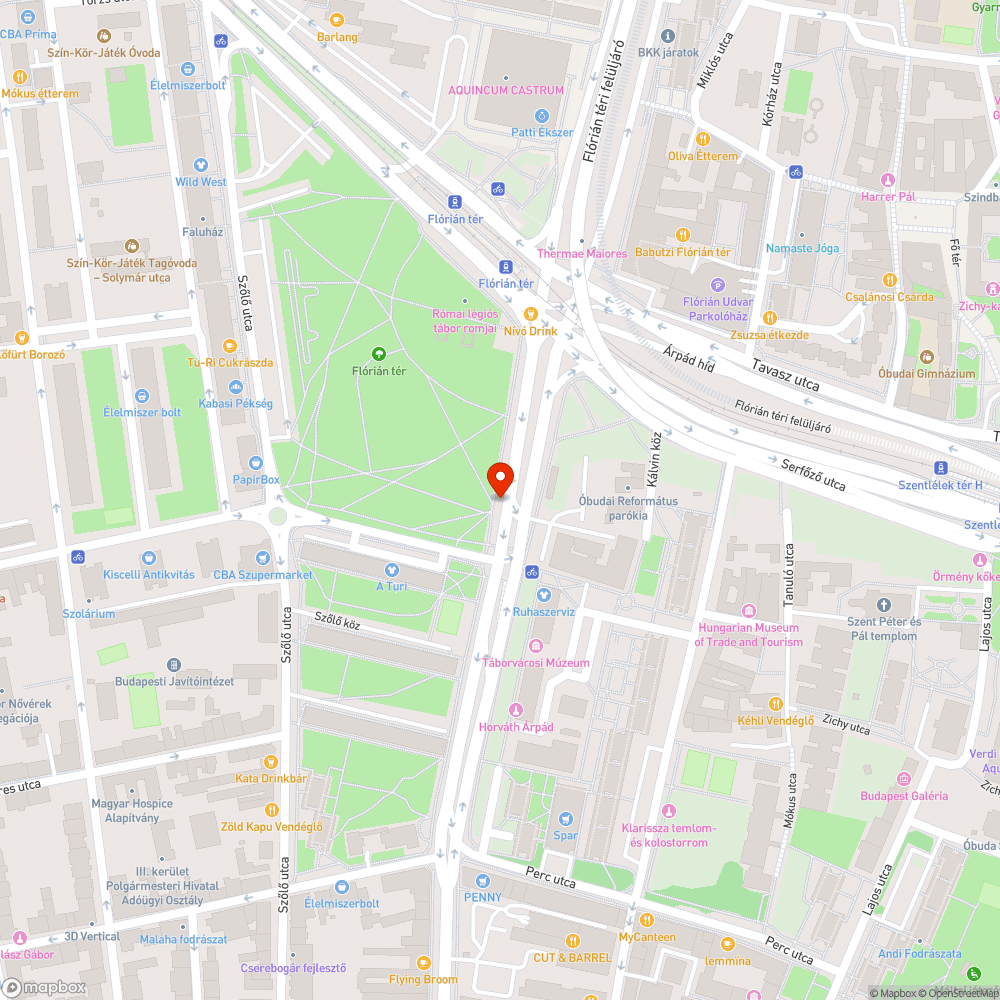 Graffiti bejelentés helye