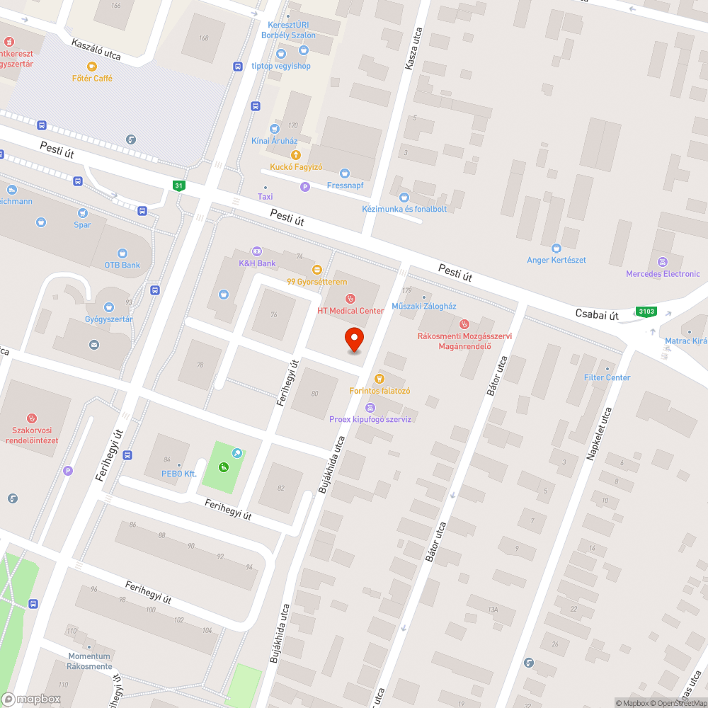 Veszélyes fa bejelentés helye