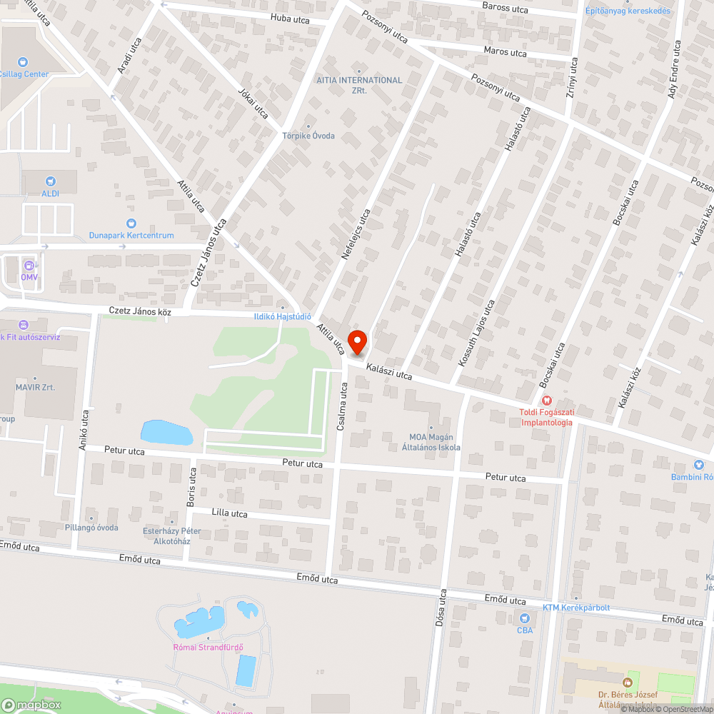 Tilosban parkolás, járda korlátozottan használahtó bejelentés helye