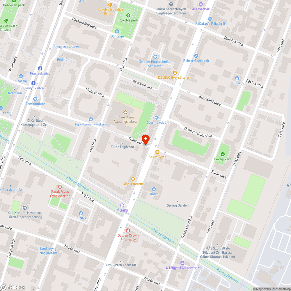 Állandó járdán és zöldterületen parkolás bejelentés helye