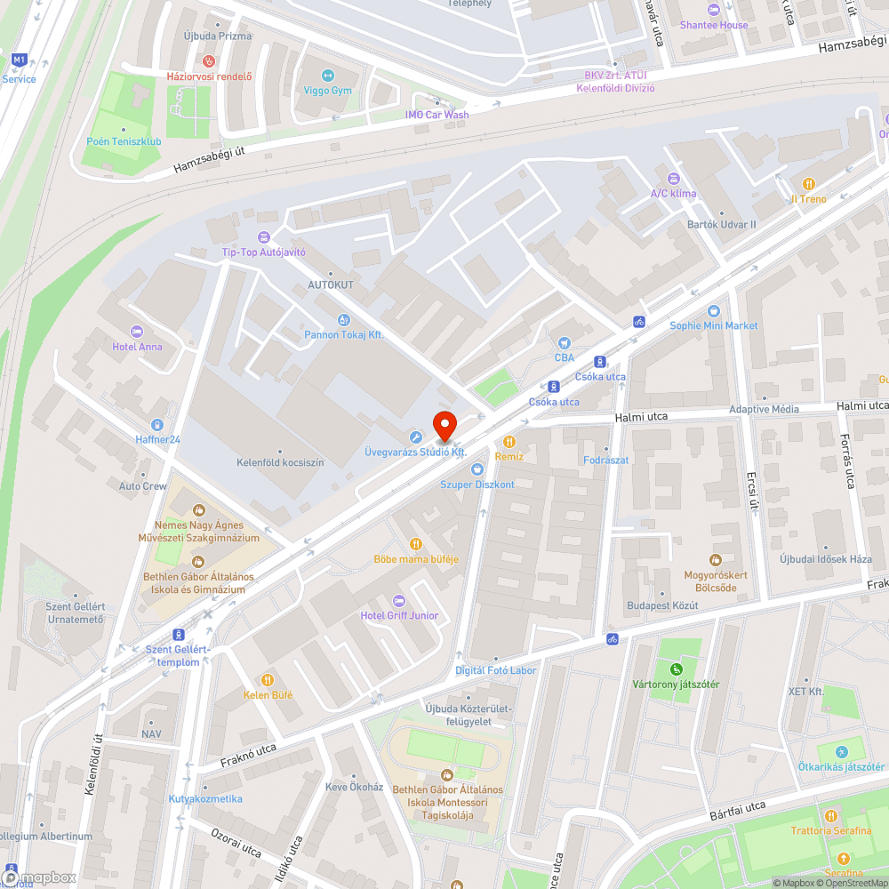 Teljesen lekopott a kerékpárút a Bartók Béla úton bejelentés helye