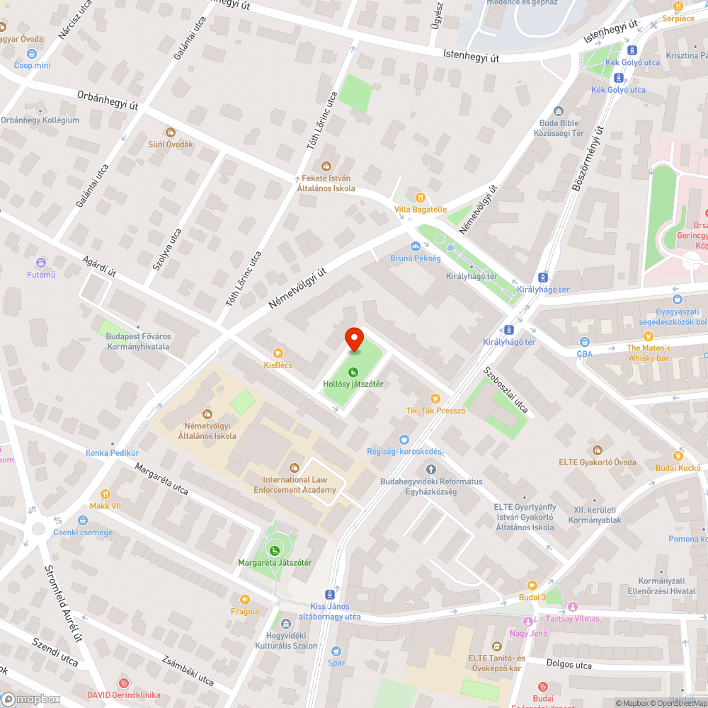 fogyó Lánchíd bejelentés helye