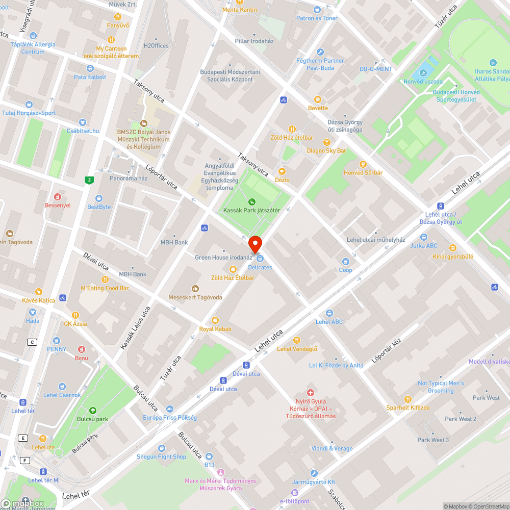 Leszakadt ajtó bejelentés helye