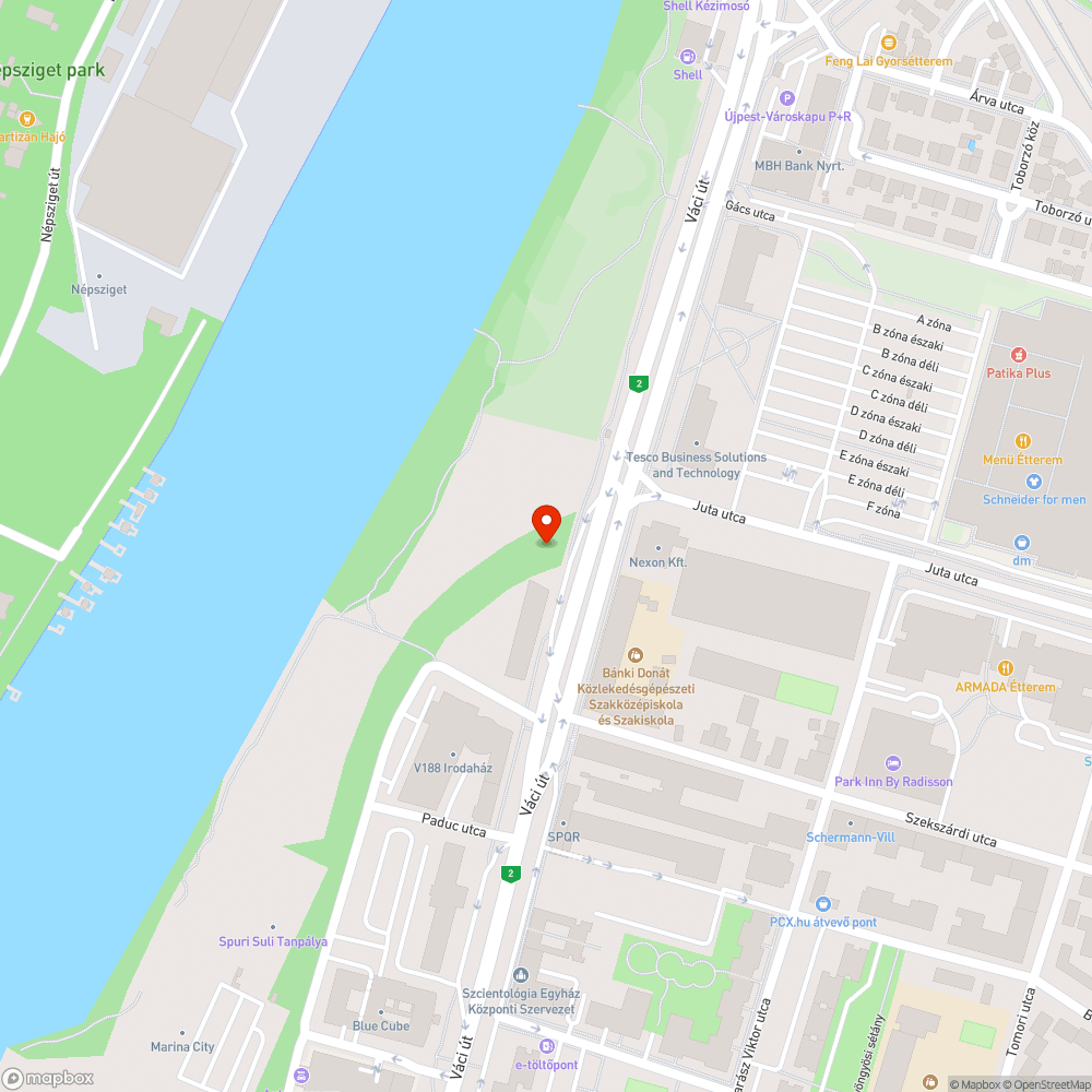 Graffiti bejelentés helye