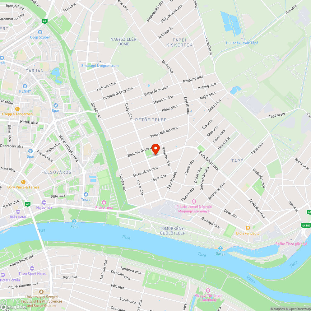 Rengeteg kátyú bejelentés helye