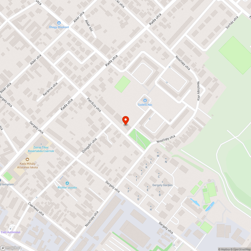 Elhagyott járművek bejelentés helye