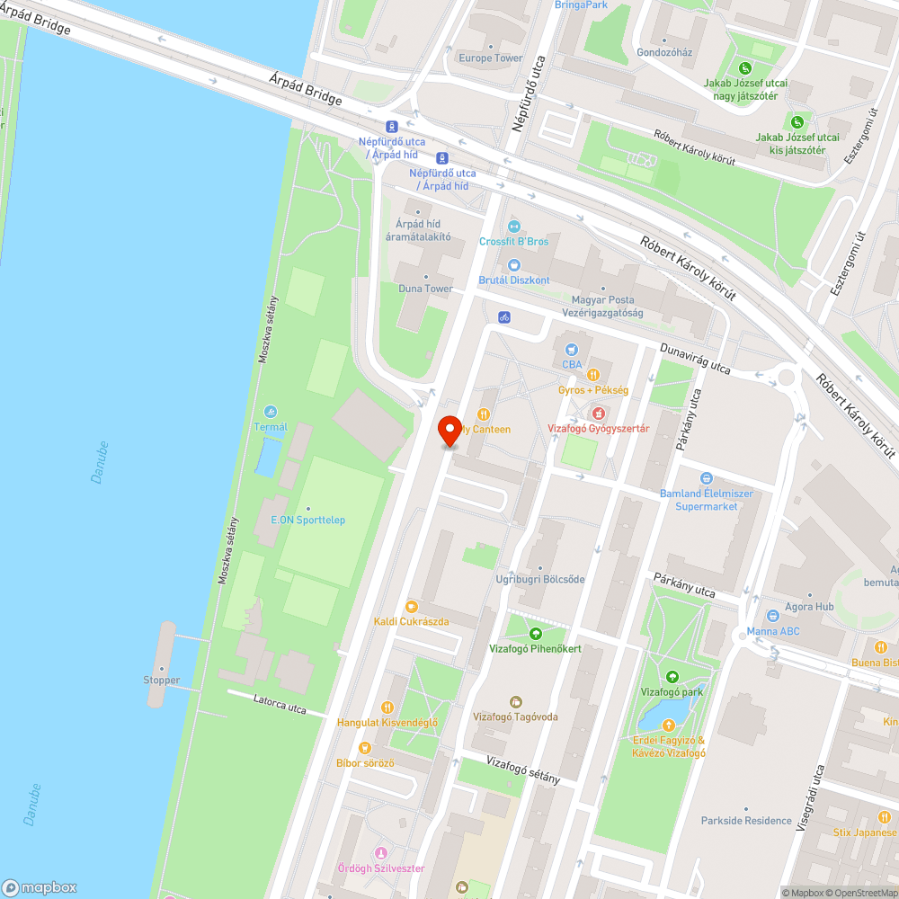 Akadály a járdán bejelentés helye