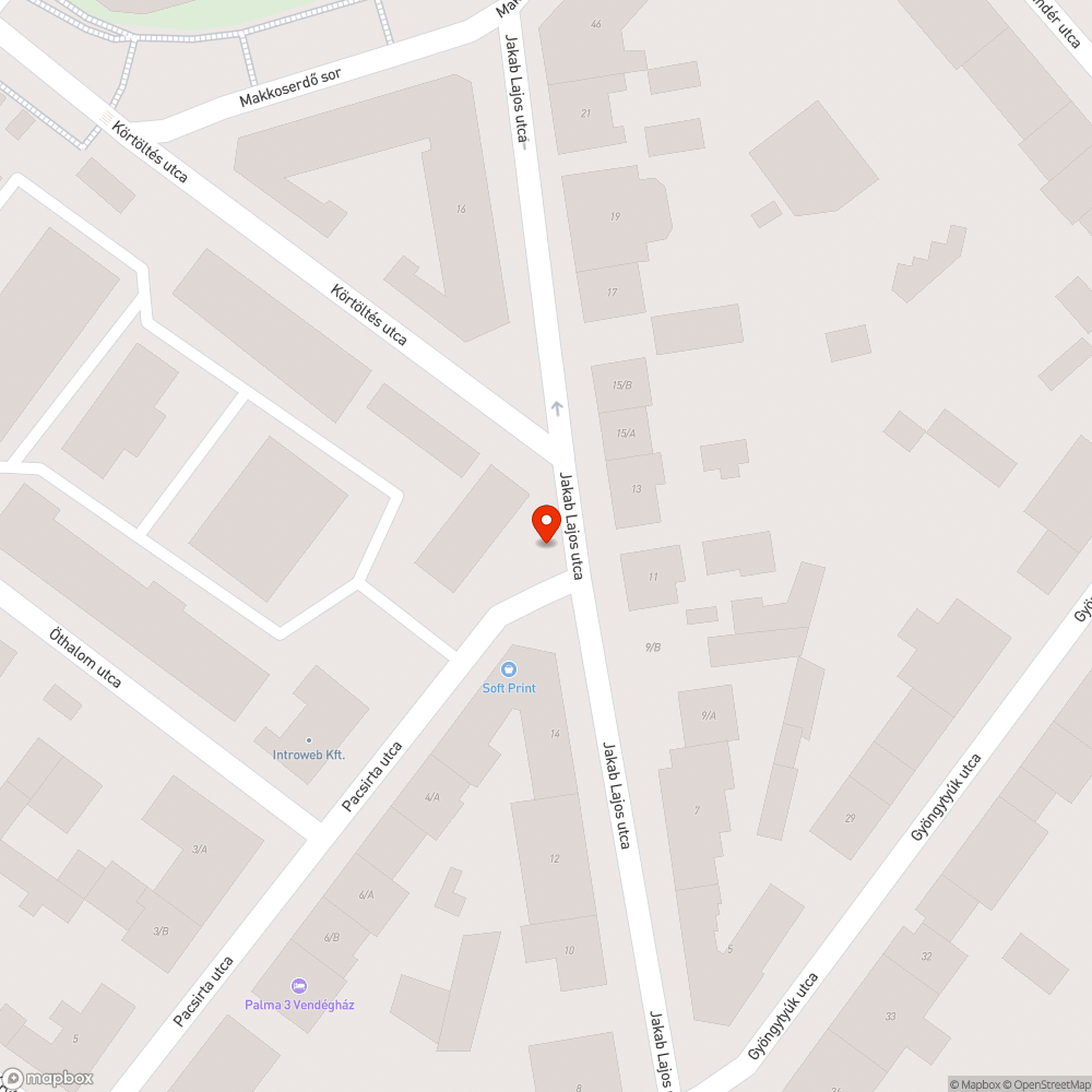 Elhagyott roncsautó bejelentés helye