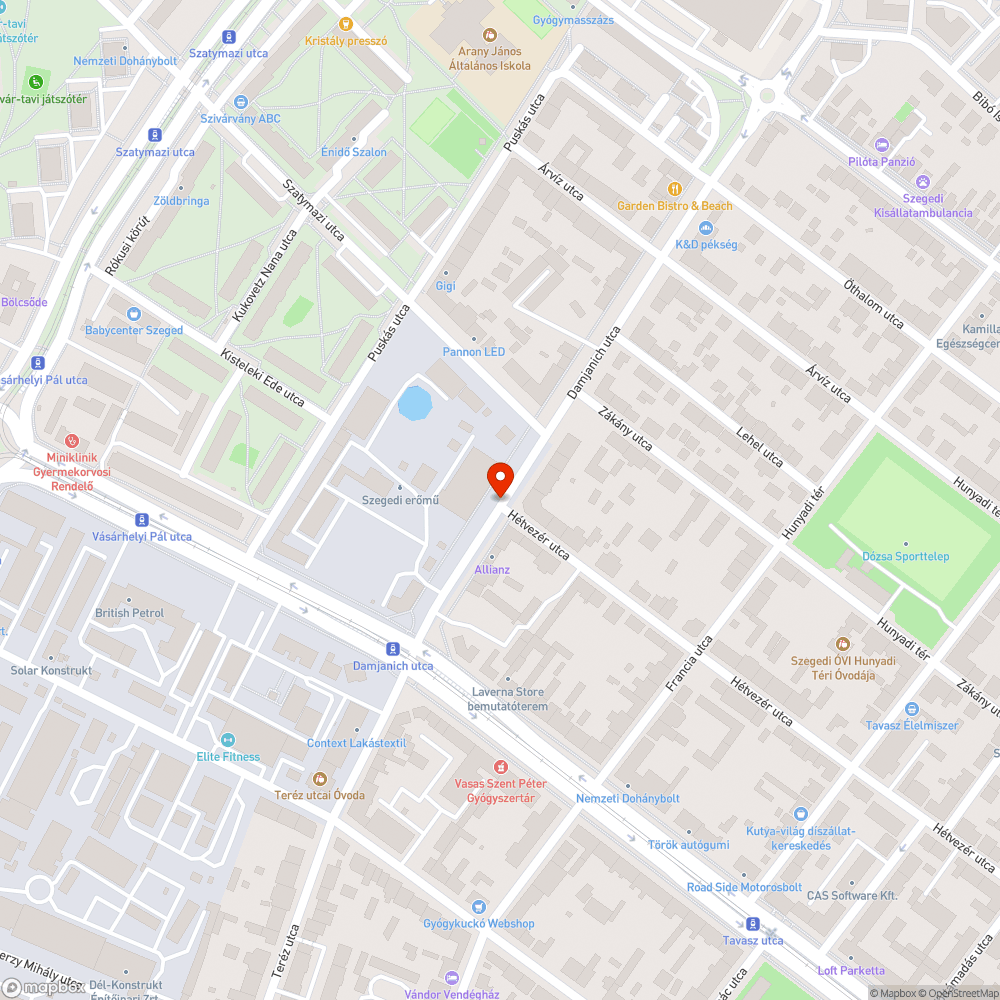 Kátyús út bejelentés helye