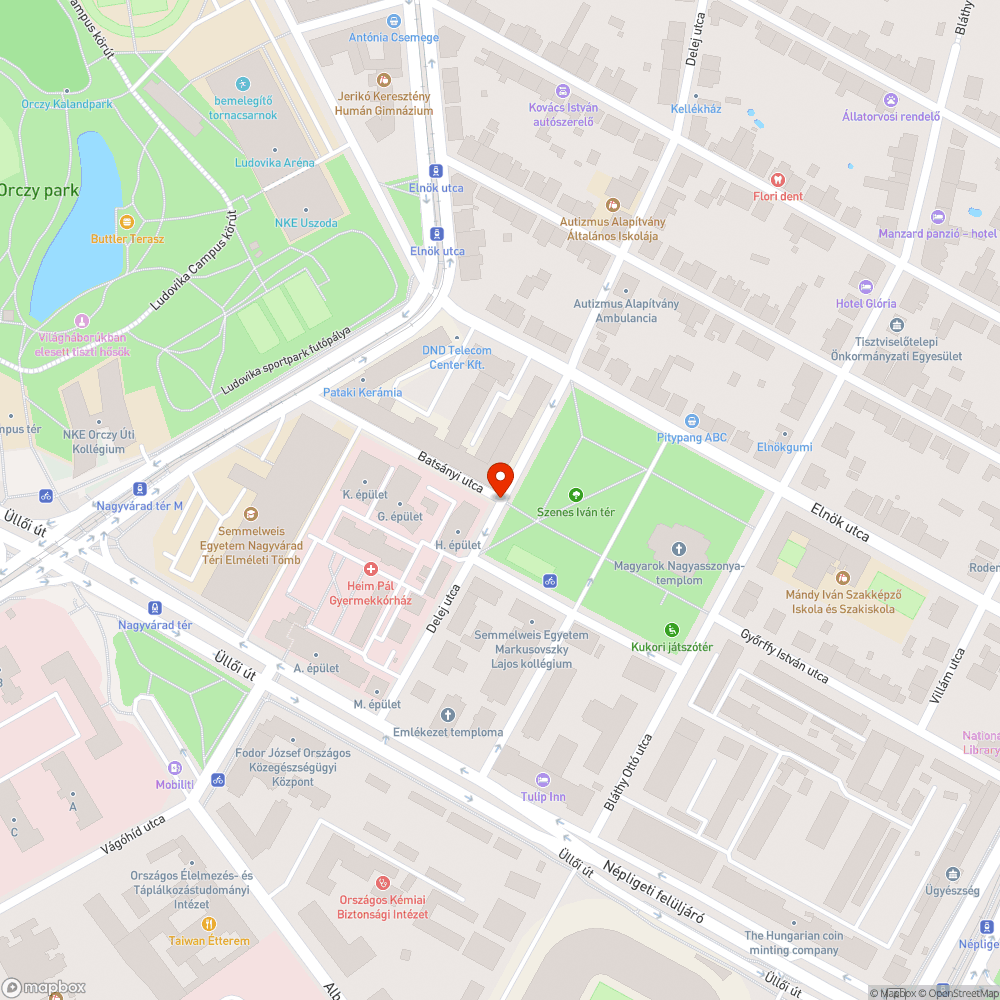 Megsüllyedt csatornafedél bejelentés helye