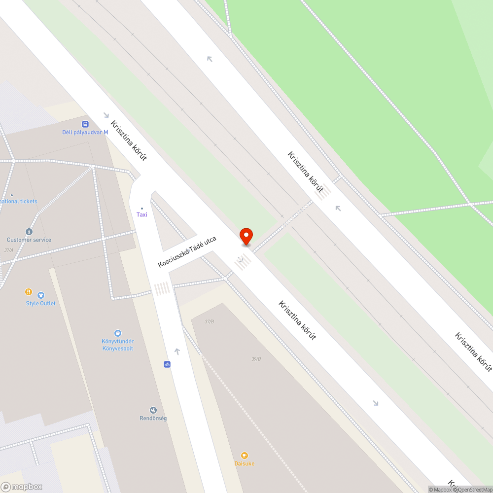 Megsüllyedt és zörgő fedlap bejelentés helye