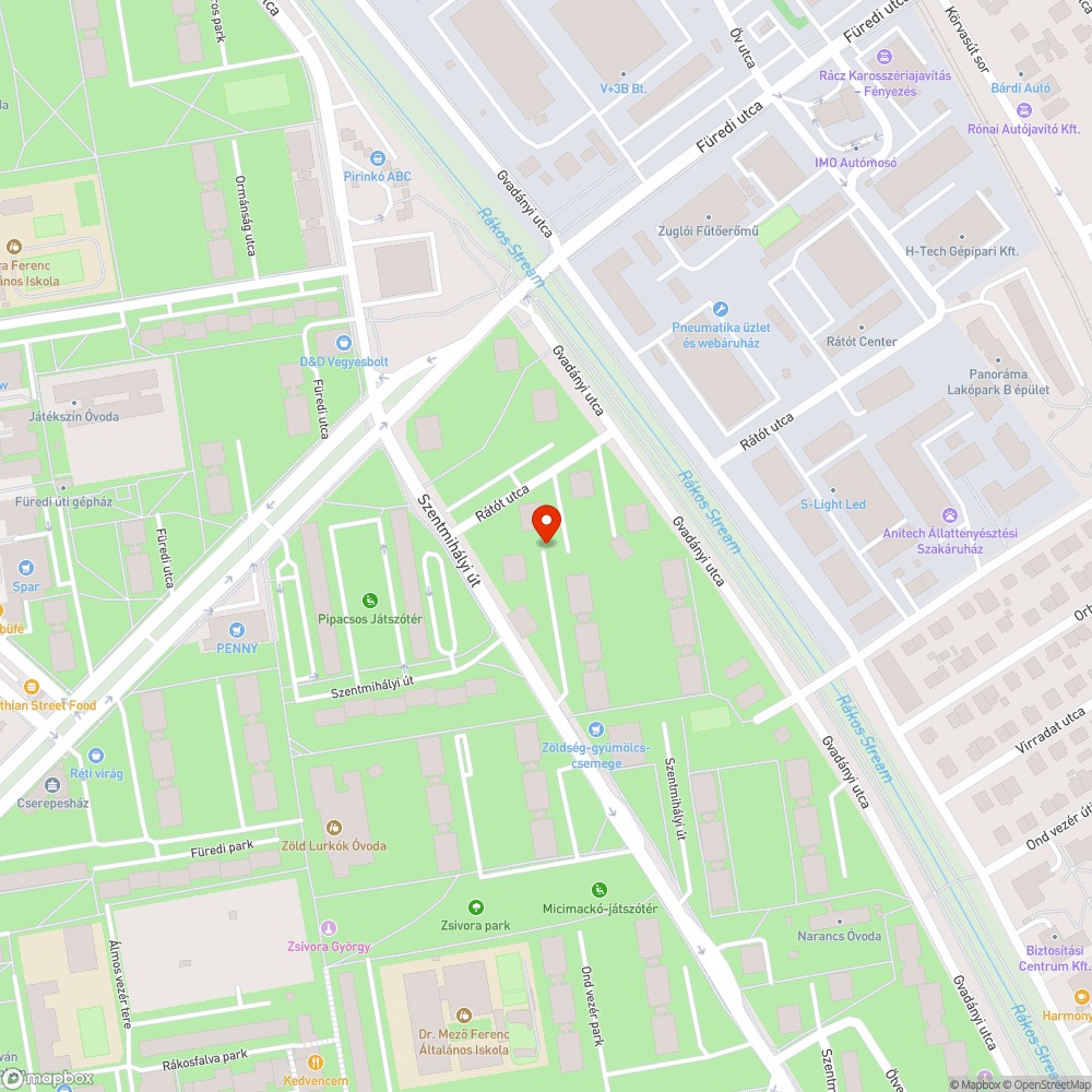 Roncs bejelentés helye