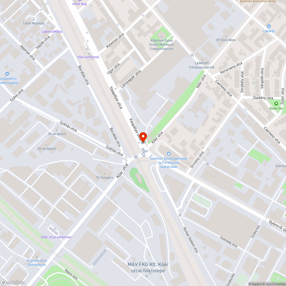 Otthagyott oszlop tartó betontömbb bejelentés helye