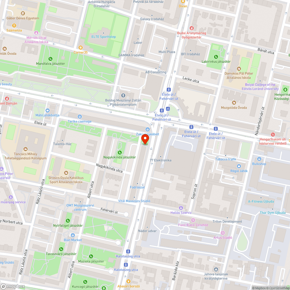 Kiálló fedlap bejelentés helye