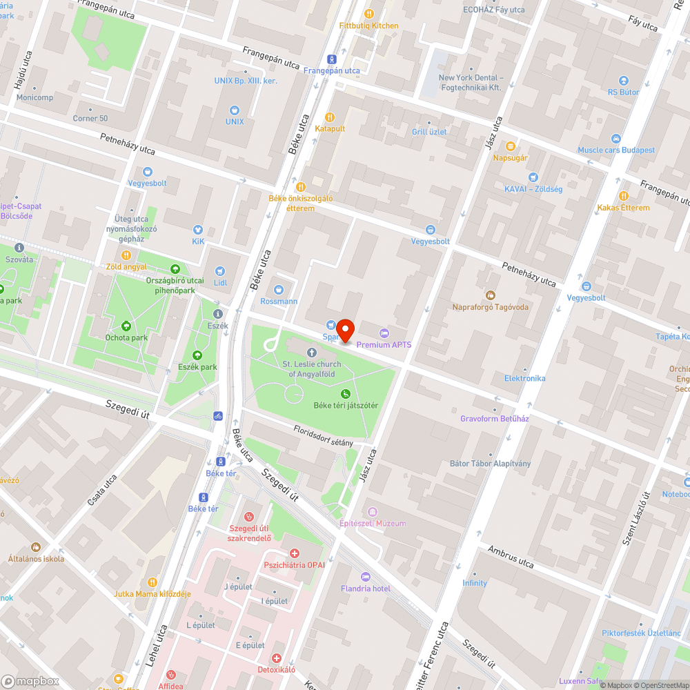 Aszfalt bejelentés helye