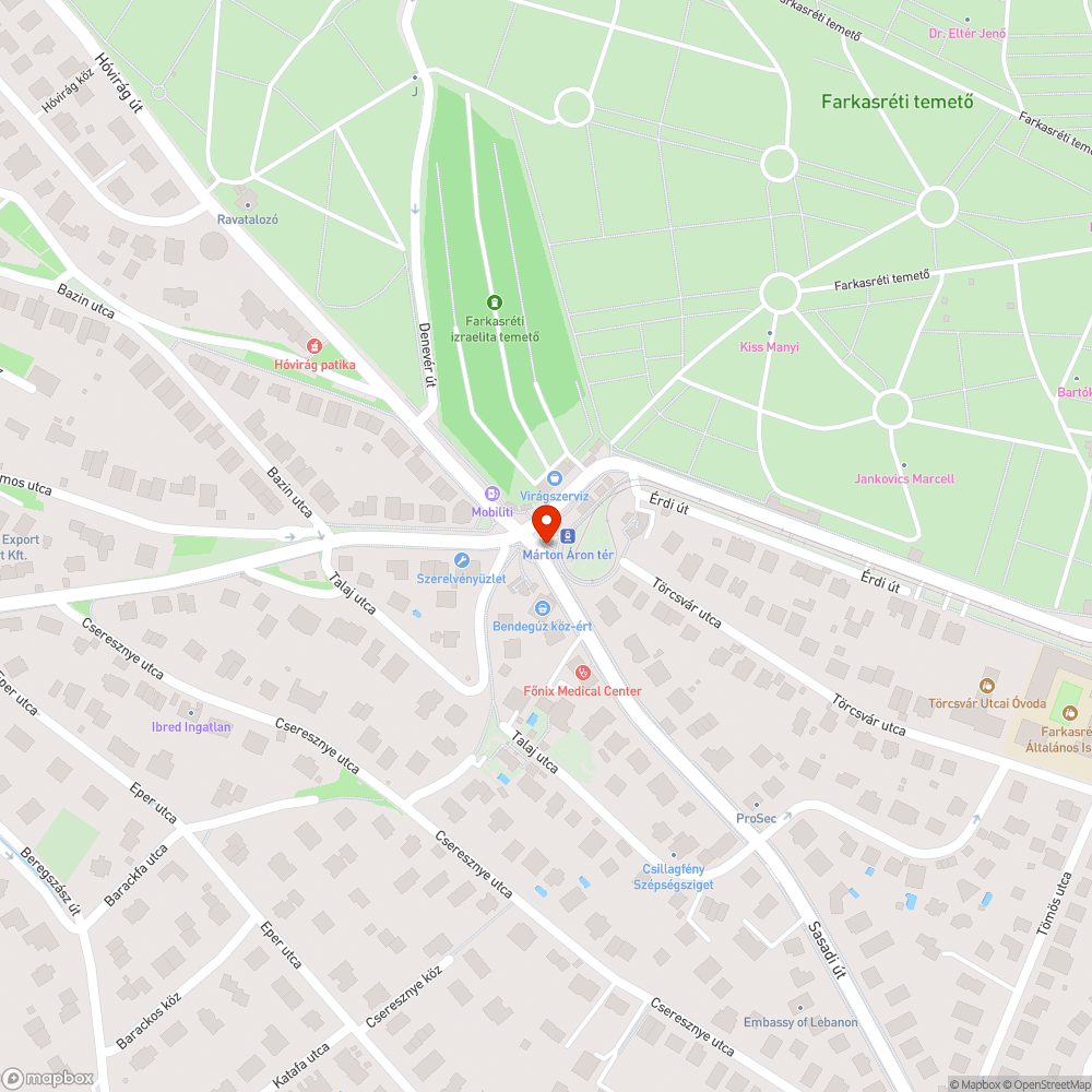 Sasadi út 177. aknafedelek a járdán bejelentés helye