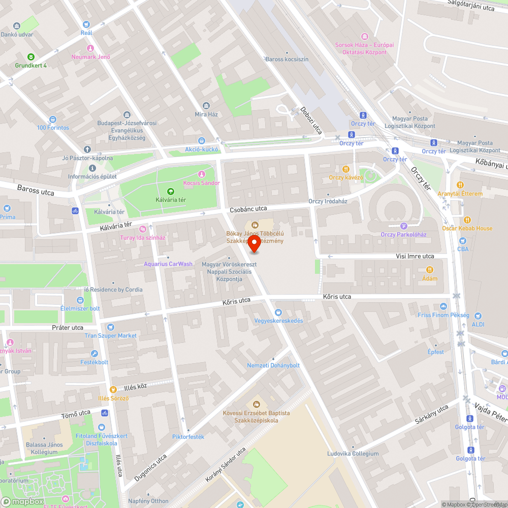 Összetört, hiányos járda bejelentés helye