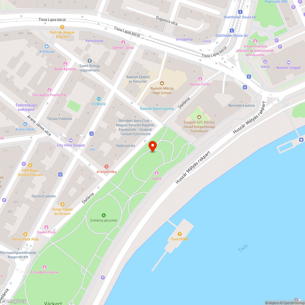 Leszakadt, karbantartást igénylő hinta bejelentés helye