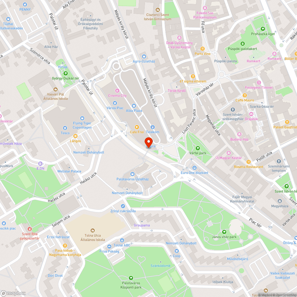 Obszcén graffiti bejelentés helye