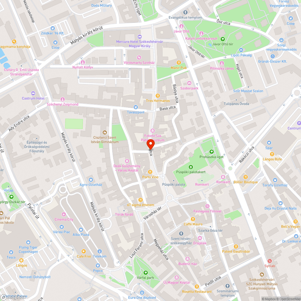 Kerékpártároló hiánya bejelentés helye