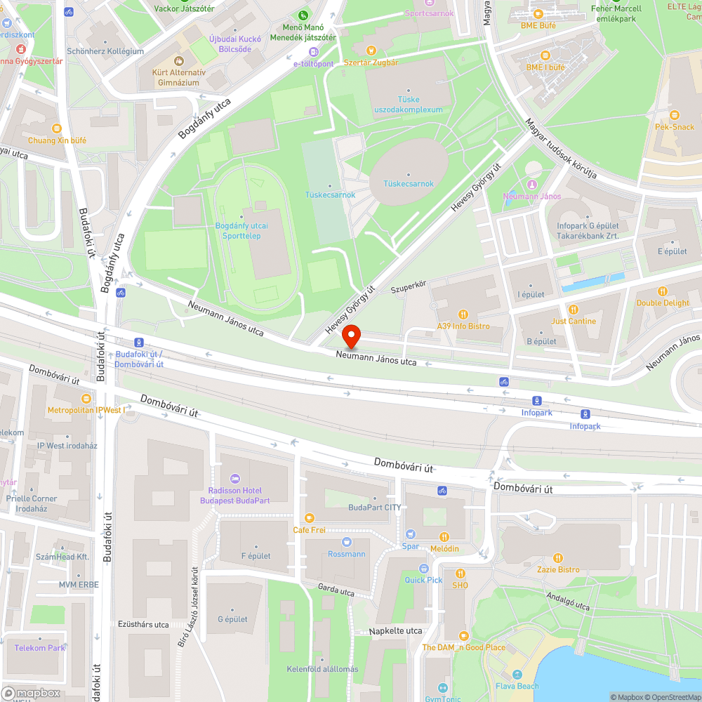 Neumann János utca bringával lehetne kétirányú bejelentés helye