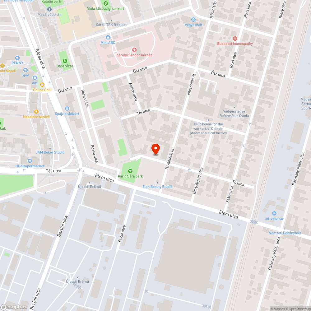 Rendszám nélküli autó bejelentés helye