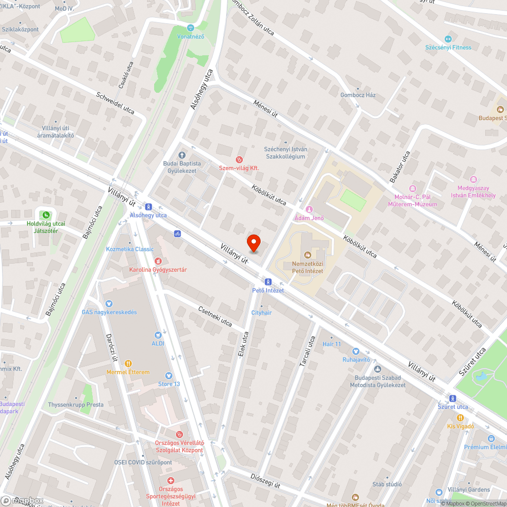 Elhagyott autók bejelentés helye