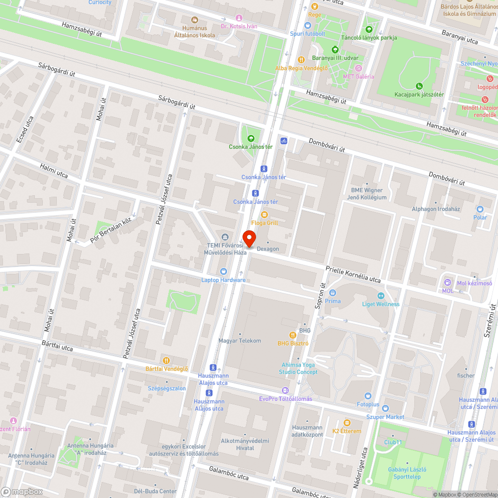 Elhagyott Fiesta bejelentés helye